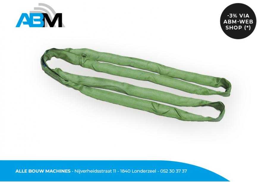Elingue ronde Duplix avec une longueur de 4 mètres et une couleur verte de Solid Hand Tools chez Alle Bouw Machines (ABM).