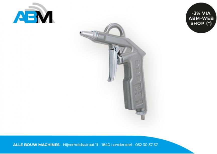 Blaaspistool met korte bek van Contimac bij Alle Bouw Machines (ABM).