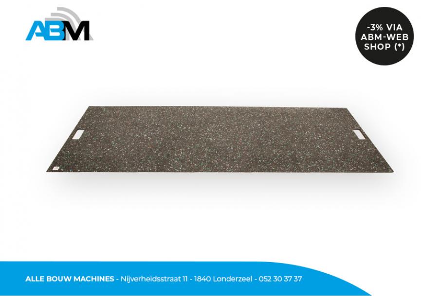 Kunststof oprijplaat met afmetingen 300 x 100 x 1,25 cm en draagkracht 25 ton van TotalSource bij Alle Bouw Machines (ABM).