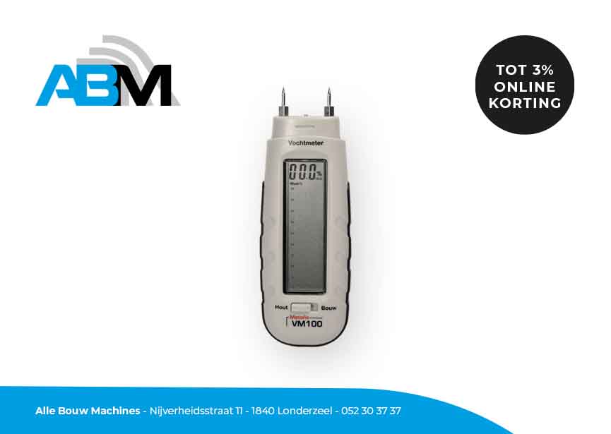 Kruiden koper Remmen Vochtmeter Metofix VM100 van Levelfix bij ABM kopen? | ABM
